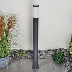 Borne Lumineuse Gaborone Anthracite, 1 Lumiere
