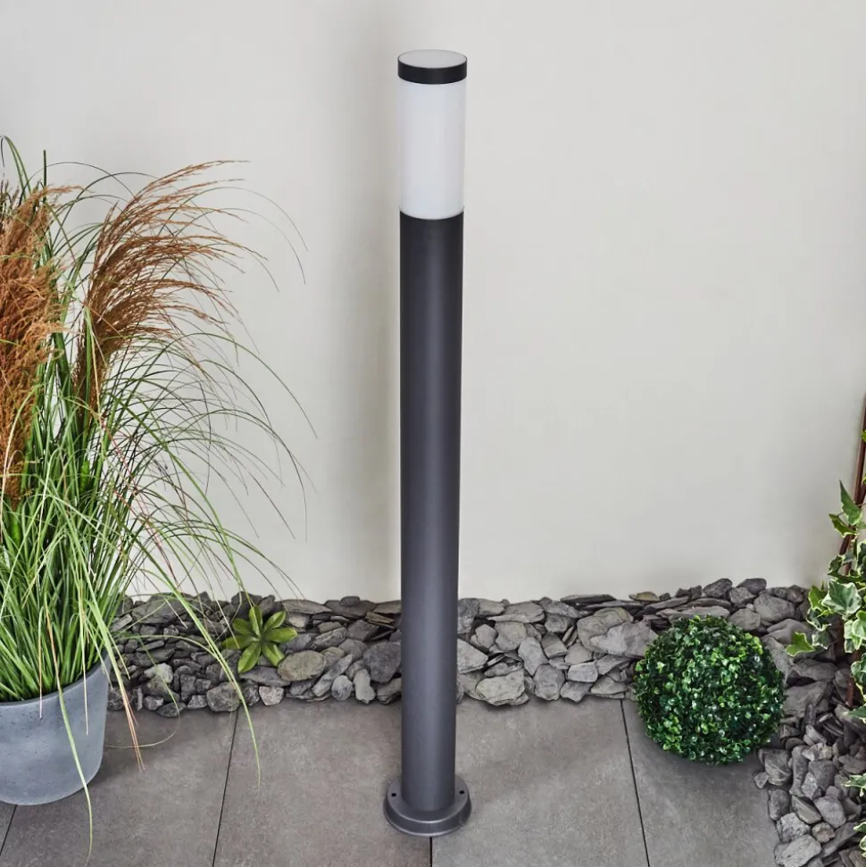 Borne Lumineuse Gaborone Anthracite, 1 Lumiere