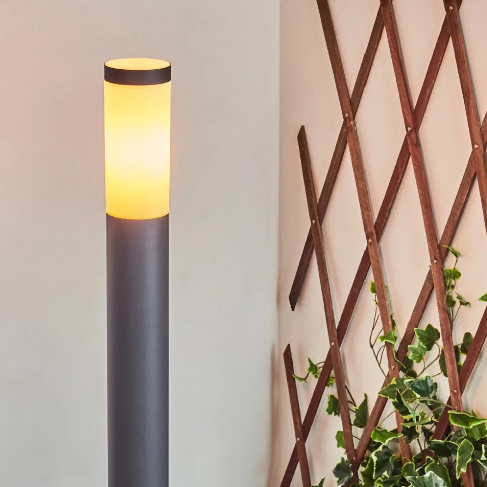 Borne Lumineuse Gaborone Anthracite, 1 Lumiere