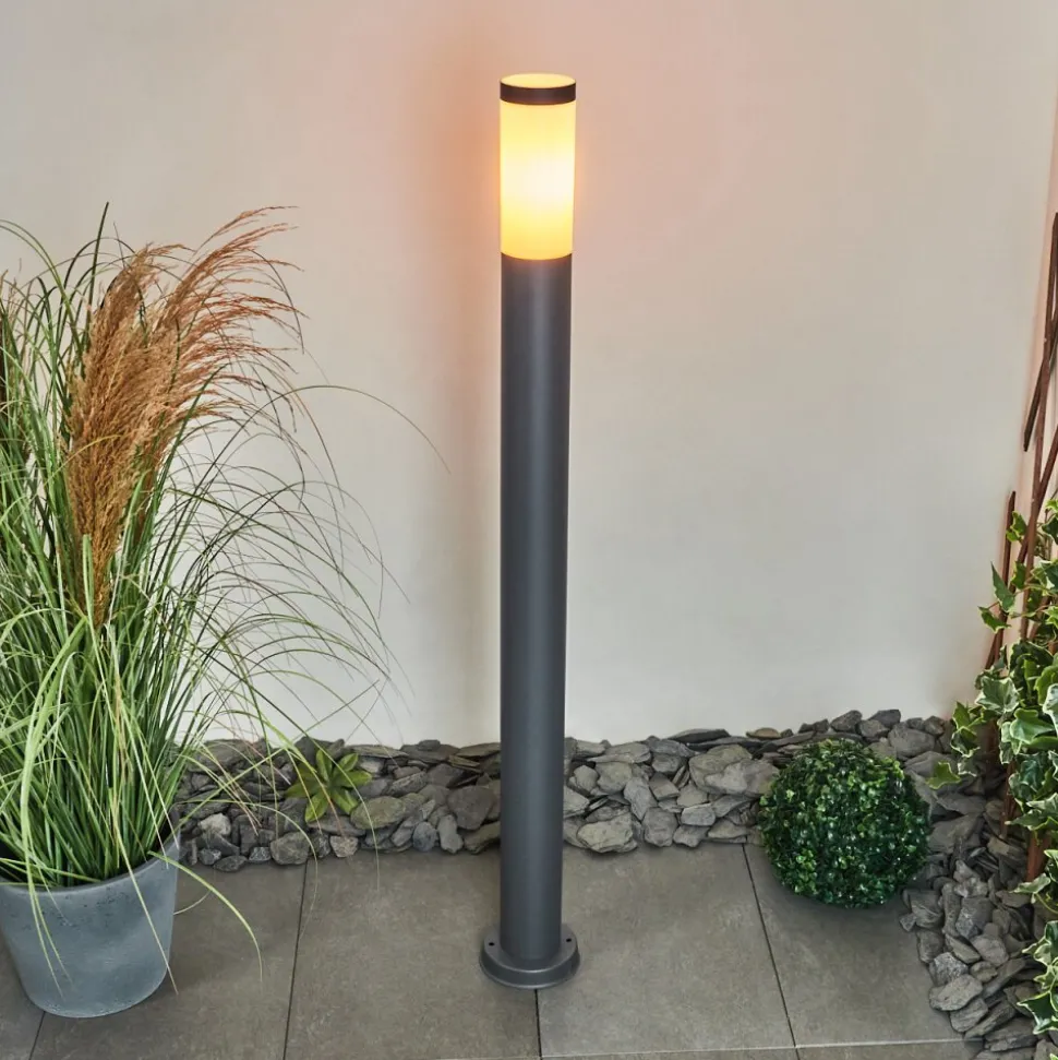 Borne Lumineuse Gaborone Anthracite, 1 Lumiere