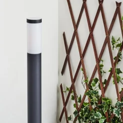 Borne Lumineuse Gaborone Anthracite, 1 Lumiere