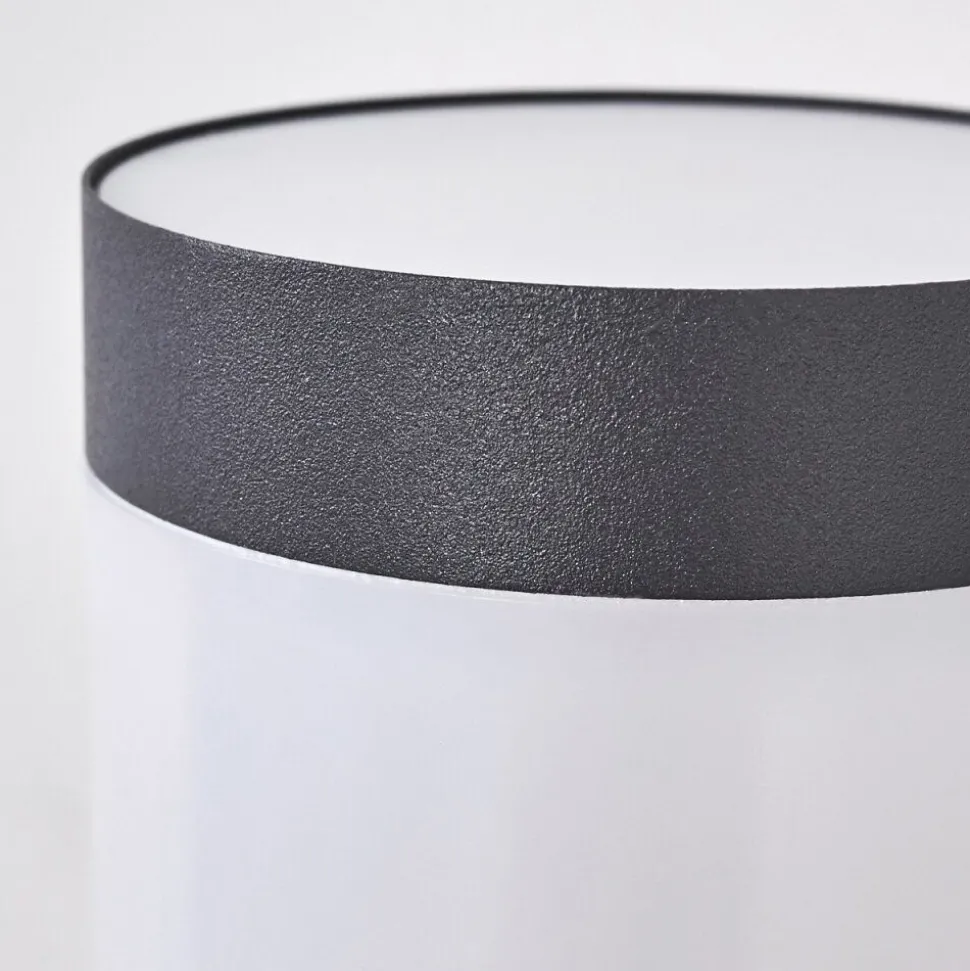 Borne Lumineuse Gaborone Anthracite, 1 Lumiere