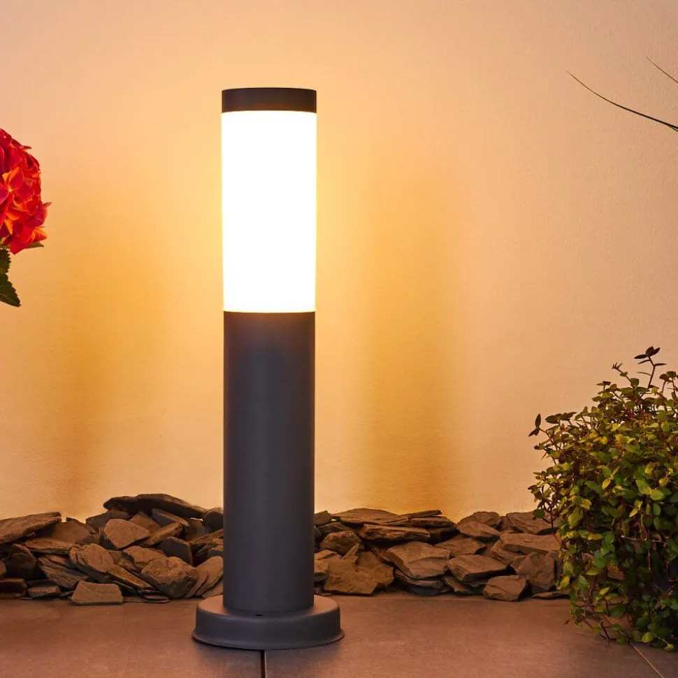 Borne Lumineuse Gaborone Anthracite, 1 Lumiere