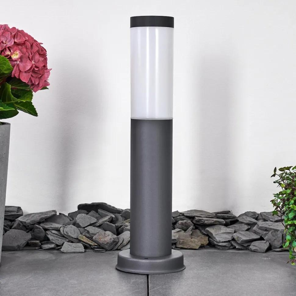 Borne Lumineuse Gaborone Anthracite, 1 Lumiere