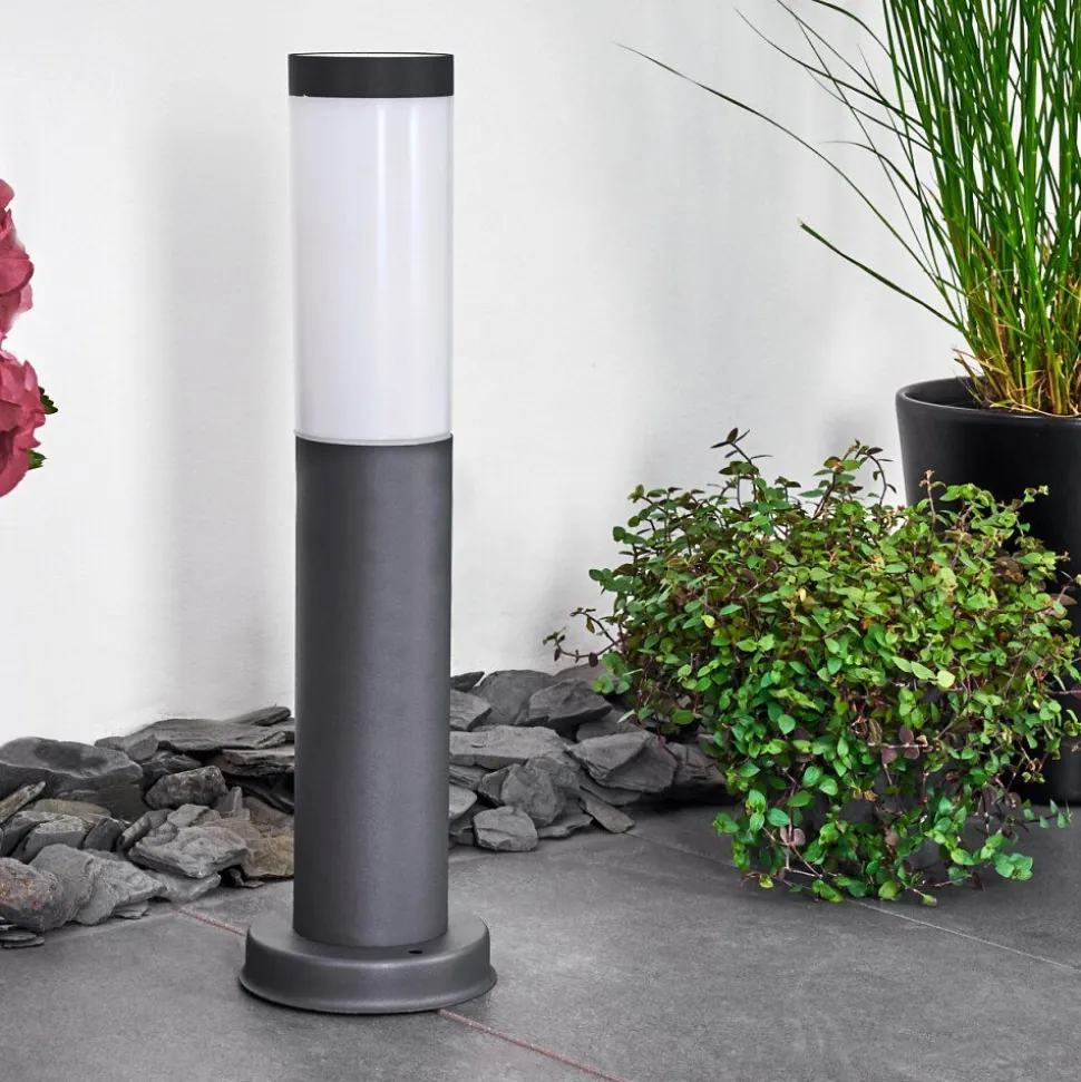 Borne Lumineuse Gaborone Anthracite, 1 Lumiere