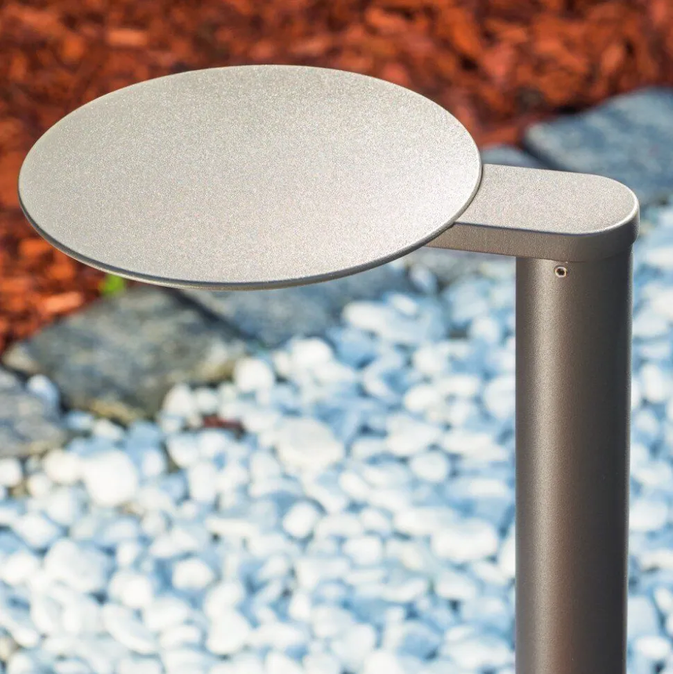 Borne Lumineuse Gakona Led Gris, 1 Lumiere