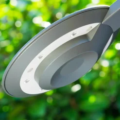 Borne Lumineuse Gakona Led Gris, 1 Lumiere