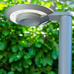 Borne Lumineuse Gakona Led Gris, 1 Lumiere