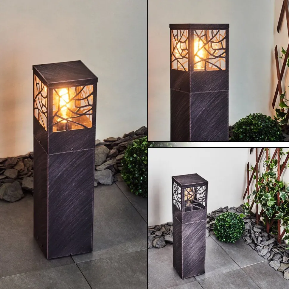 Borne Lumineuse Geroboti Rouille, 1 Lumiere