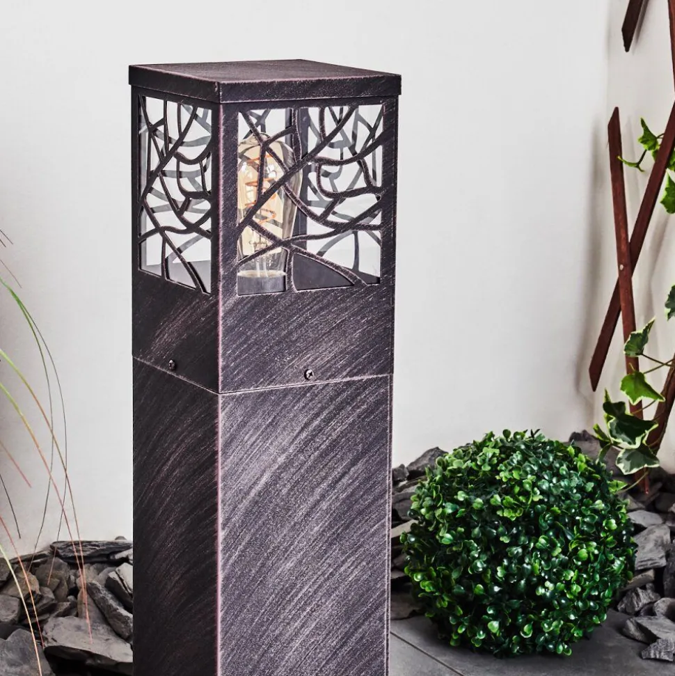 Borne Lumineuse Geroboti Rouille, 1 Lumiere