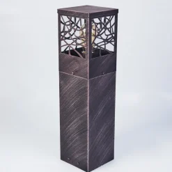 Borne Lumineuse Geroboti Rouille, 1 Lumiere