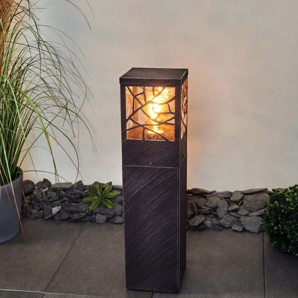Borne Lumineuse Geroboti Rouille, 1 Lumiere