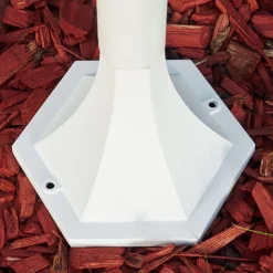 Borne Lumineuse Gilze Blanc, 1 Lumiere