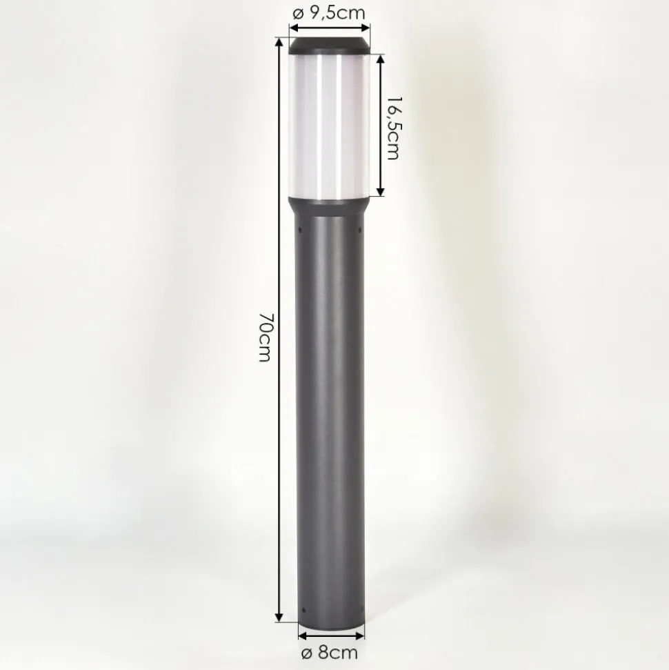 Borne Lumineuse Gondoyer Anthracite, 1 Lumiere