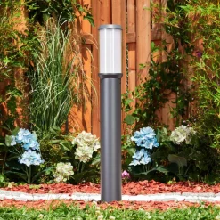 Borne Lumineuse Gondoyer Anthracite, 1 Lumiere