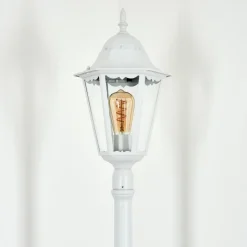 Borne Lumineuse Hongkong Blanc, 1 Lumiere