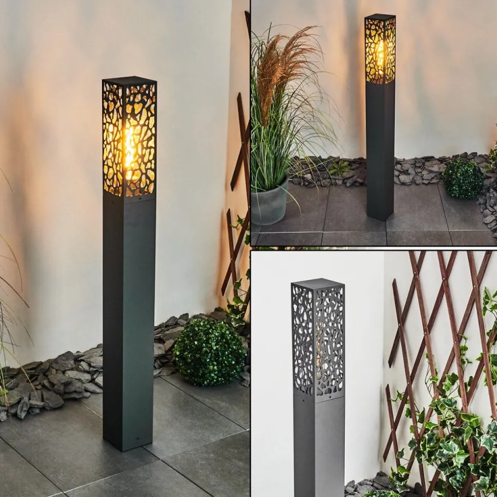 Borne Lumineuse Innvoll Anthracite, 1 Lumiere