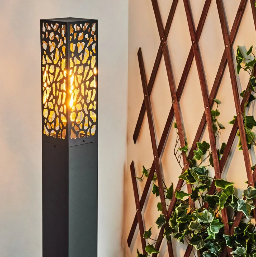 Borne Lumineuse Innvoll Anthracite, 1 Lumiere