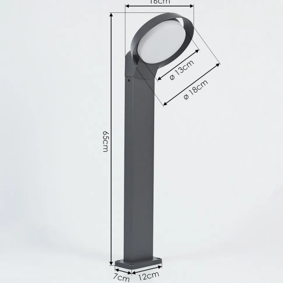Borne Lumineuse Kelo Led Anthracite, 1 Lumiere