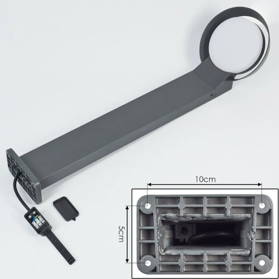 Borne Lumineuse Kelo Led Anthracite, 1 Lumiere