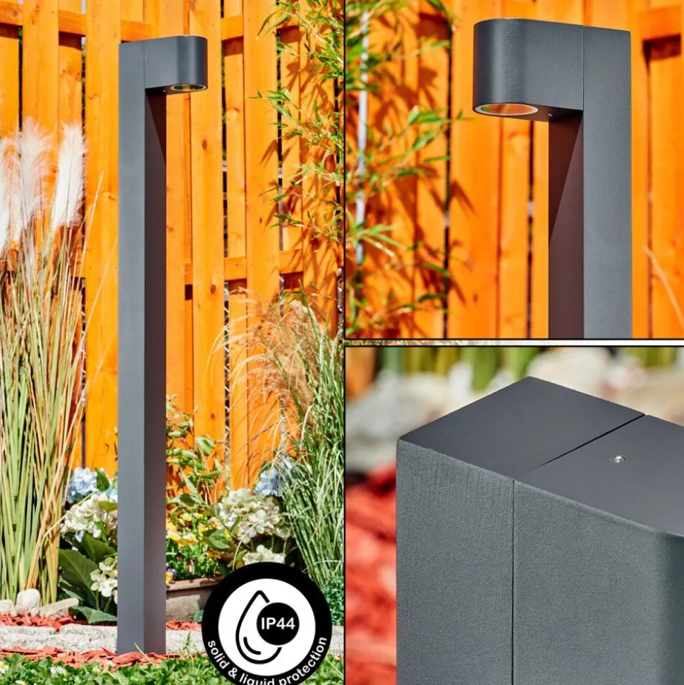 Borne Lumineuse Kingstown Anthracite, 1 Lumiere