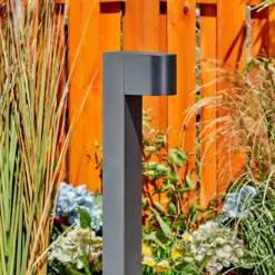 Borne Lumineuse Kingstown Anthracite, 1 Lumiere