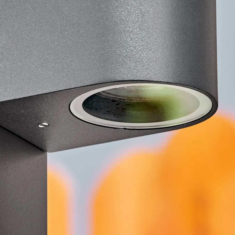 Borne Lumineuse Kingstown Anthracite, 1 Lumiere