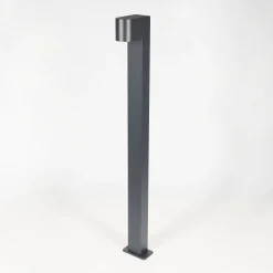 Borne Lumineuse Kingstown Anthracite, 1 Lumiere