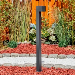 Borne Lumineuse Kingstown Anthracite, 1 Lumiere