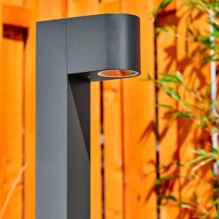 Borne Lumineuse Kingstown Anthracite, 1 Lumiere