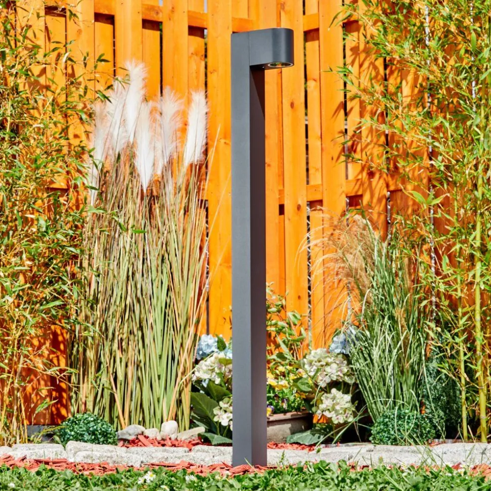 Borne Lumineuse Kingstown Anthracite, 1 Lumiere