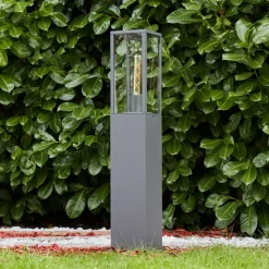 Borne Lumineuse Kiwalik Anthracite, 1 Lumiere