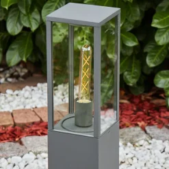 Borne Lumineuse Kiwalik Anthracite, 1 Lumiere