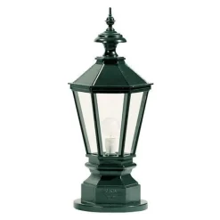 Borne Lumineuse Ks Verlichting York Noir, 1 Lumiere