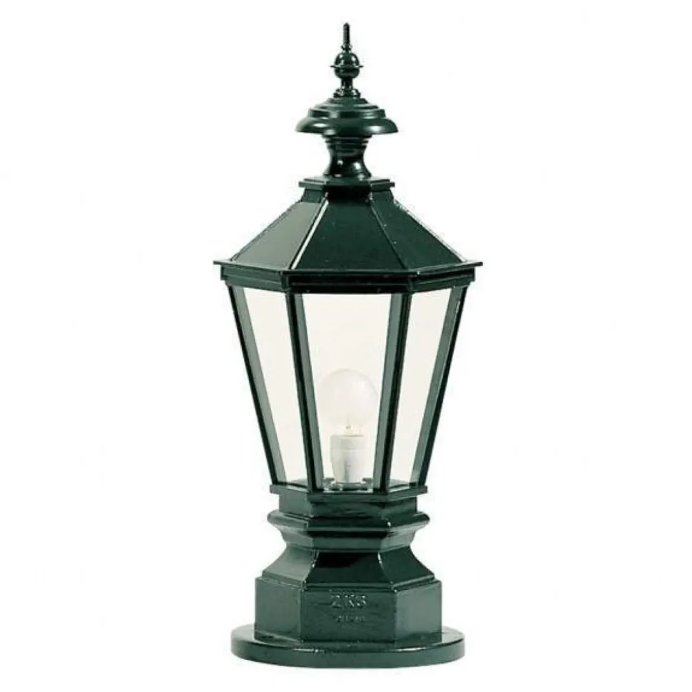 Borne Lumineuse Ks Verlichting York Noir, 1 Lumiere