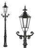 Borne Lumineuse Ks Verlichting Noir, 1 Lumiere