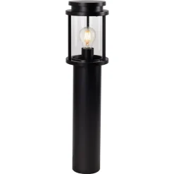 Borne Lumineuse Ks Verlichting Sydney Noir, 1 Lumiere