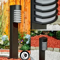 Borne Lumineuse Kurola Noir, 1 Lumiere
