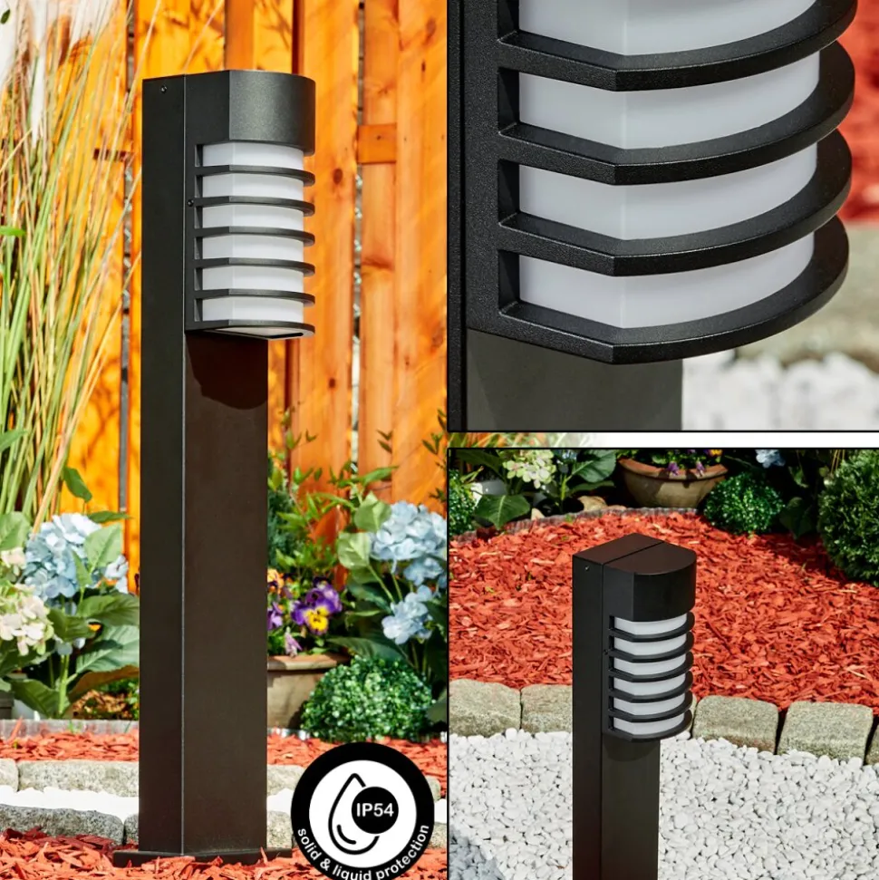 Borne Lumineuse Kurola Noir, 1 Lumiere