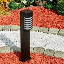 Borne Lumineuse Kurola Noir, 1 Lumiere