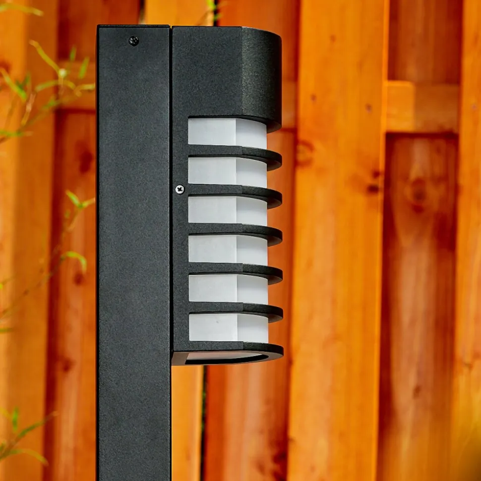 Borne Lumineuse Kurola Noir, 1 Lumiere