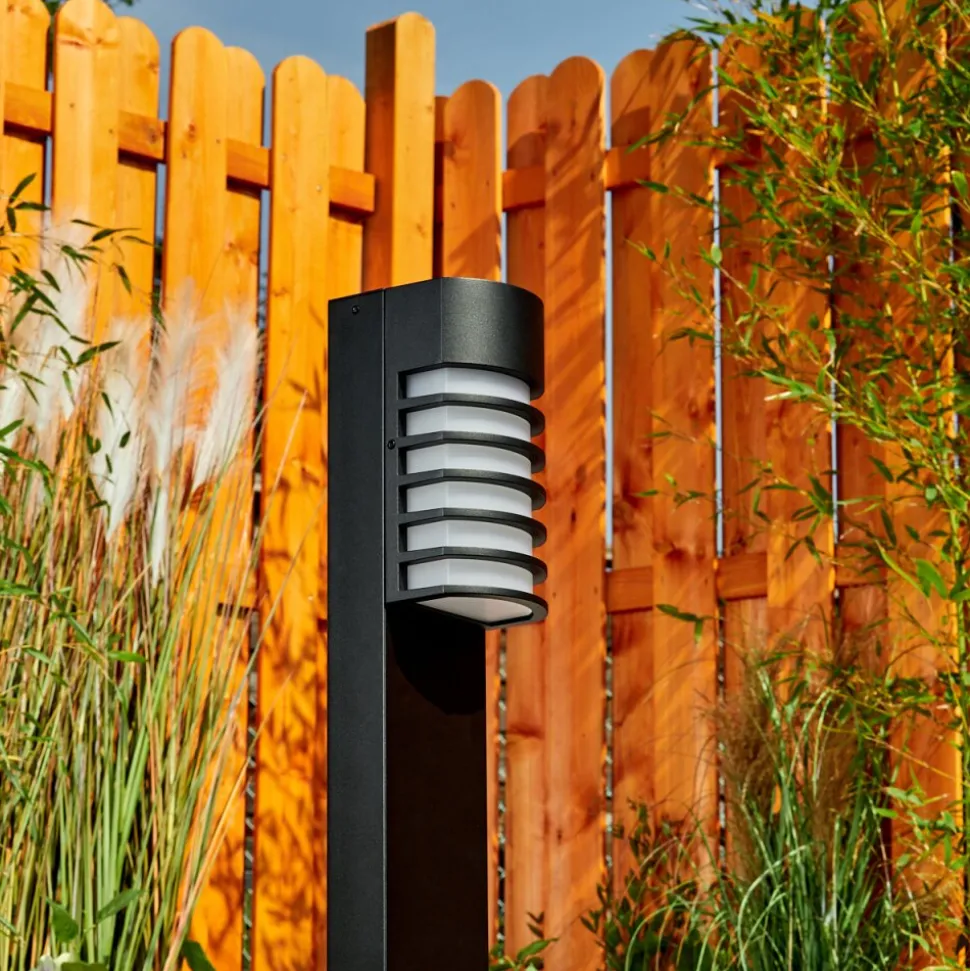 Borne Lumineuse Kurola Noir, 1 Lumiere