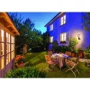 Borne Lumineuse Ledvance Endura Noir, 1 Lumiere, Detecteur De Mouvement