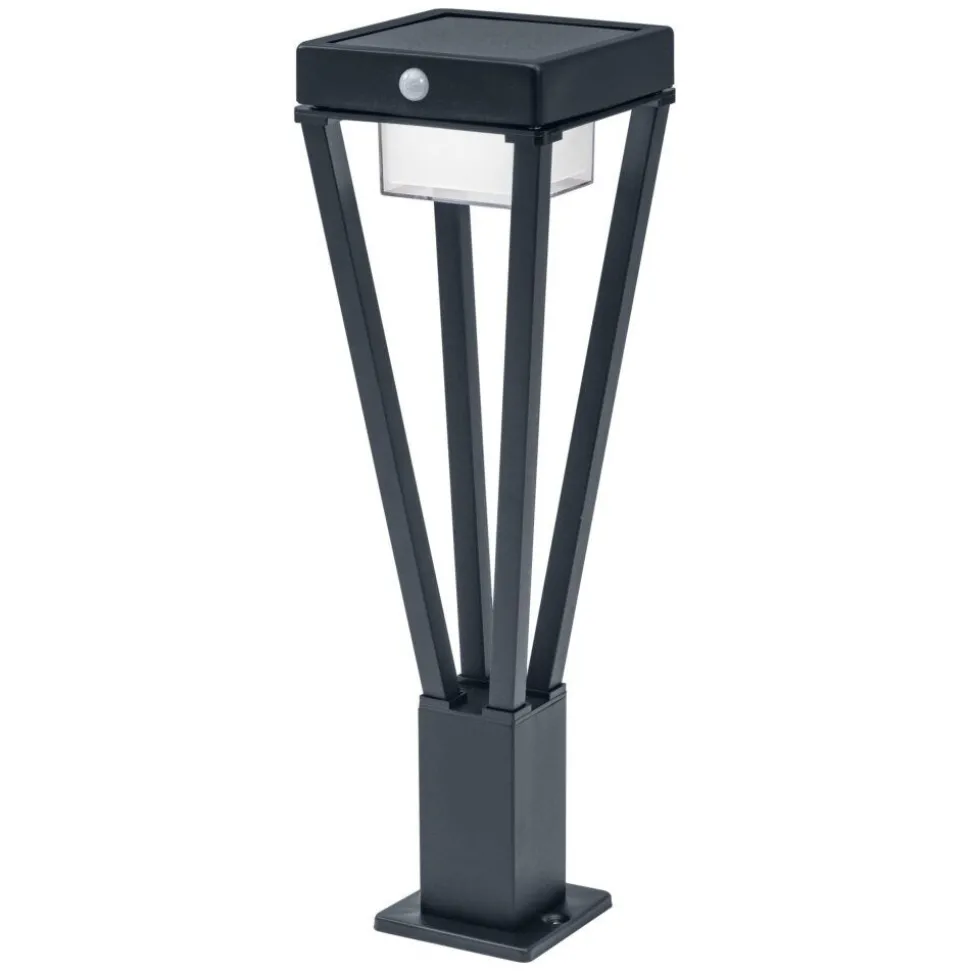 Borne Lumineuse Ledvance Endura Noir, 1 Lumiere, Detecteur De Mouvement