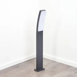 Borne Lumineuse Maseru Led Anthracite, 1 Lumiere