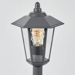 Borne Lumineuse Moskau Anthracite, 1 Lumiere