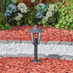 Borne Lumineuse Moskau Anthracite, 1 Lumiere
