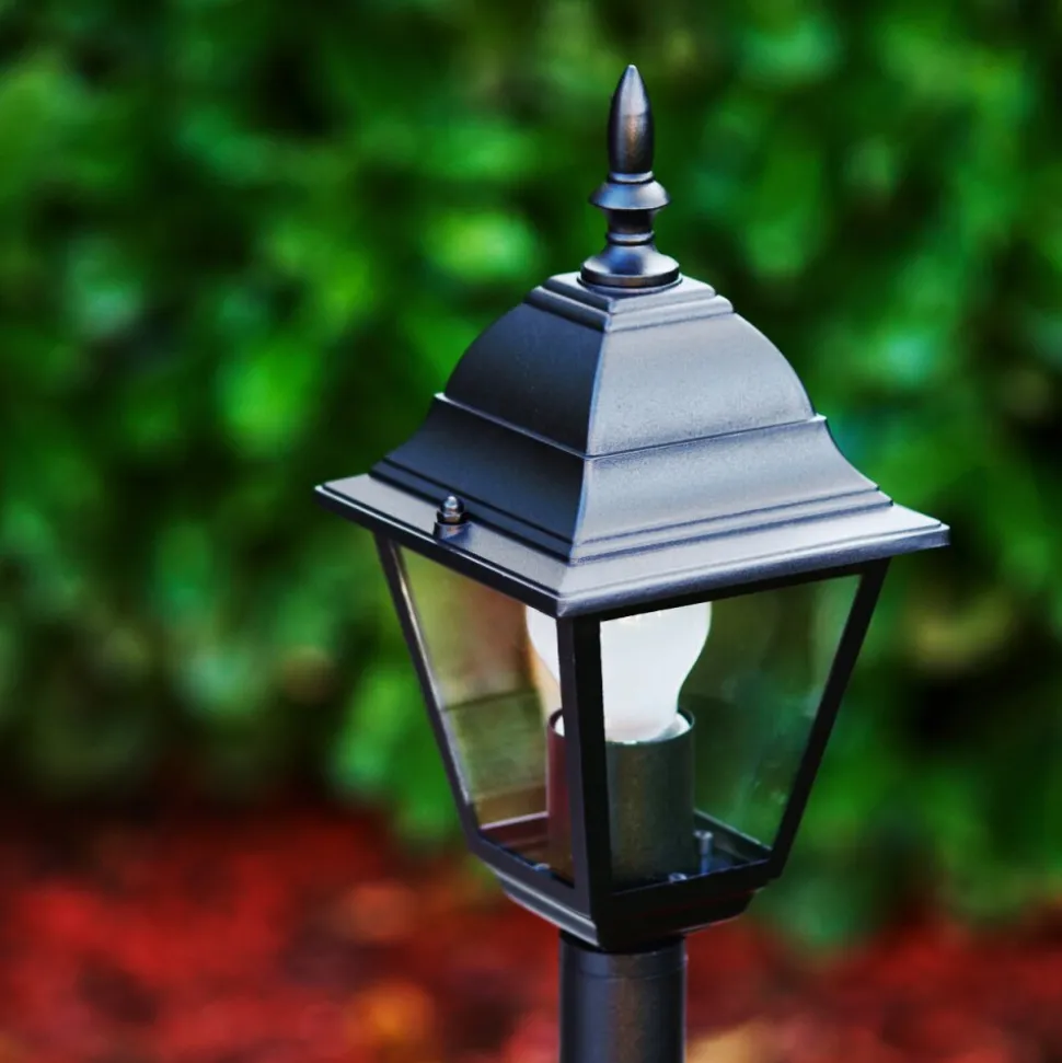 Borne Lumineuse Murto Noir, 1 Lumiere