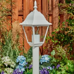 Borne Lumineuse Naofe Blanc, 1 Lumiere