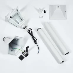 Borne Lumineuse Naofe Blanc, 1 Lumiere
